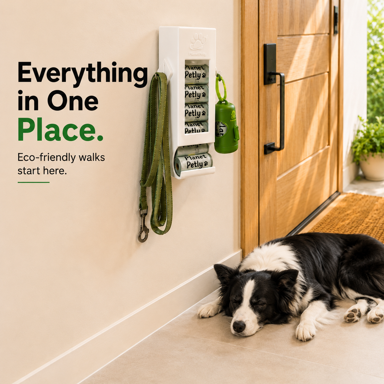 Wall-Mounted Multi Roll Poop Bag Dispenser view 2